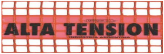 Malla de advertencia Peligro Alta Tensión (rollo x 100 m)